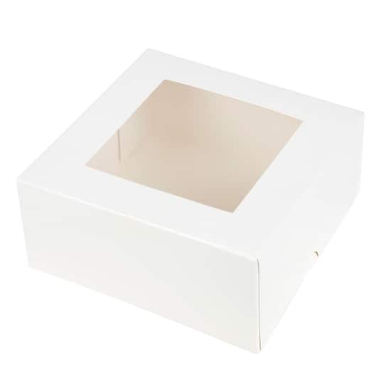 6 Packs: 3 ct. (18 total) Window Cupcake Boxes by Makery®